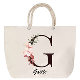 Sac Fête des Mères Mamie Famille Idée Cadeau anniversaire Noël Travail Boulot Métier Départ Retraite Collègue Femme cabas shopping plage