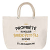 Sac Fête des Pères Papi Famille Idée Cadeau anniversaire Noël Travail Boulot Métier Départ Retraite Collègue Homme cabas shopping plage