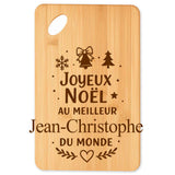 Planche à découper cadeau Noël famille amis papa maman mamie papi, idée cadeau apéro et cuisine, Secret Santa