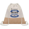Sac Fête des Pères Papi Papa Cadeau anniversaire Noël Travail Boulot Métier Départ Retraite Collègue Homme cabas shopping plage