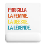 Tapis de souris ergonomique avec repose-poignet, accessoire bureau pour femme et homme, fête des pères, cadeau pas cher, idée cadeau fête des mères, secret santa, départ à la retraite, télétravail et gaming