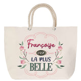 Sac Fête des Mères Mamie Famille Idée Cadeau anniversaire Noël Travail Boulot Métier Départ Retraite Collègue Femme cabas shopping plage