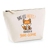 Trousse pochette de rangement maquillage Fête des Mères Mamie Famille Idée Cadeau anniversaire Noël Travail Boulot Métier Départ Retraite Collègue Femme