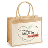 Sac Fête des Mères Mamie MAman Soeur Femme Famille Idée Cadeau anniversaire Noël Travail Boulot Métier Départ Retraite Collègue Femme cabas shopping plage