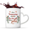 Mug personnalisé, idée cadeau pour maman, femme collègue saint valentin Noël, anniversaire, fête des mères Secret Santa