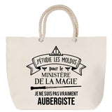 Sac Fête des Mères Mamie Famille Idée Cadeau anniversaire Noël Travail Boulot Métier Départ Retraite Collègue Femme cabas shopping plage