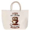 Sac Fête des Mères Mamie Famille Idée Cadeau anniversaire Noël Travail Boulot Métier Départ Retraite Collègue Femme cabas shopping plage