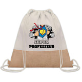 Sac Fête des Mères Mamie Cadeau anniversaire Noël Travail Métier Départ Retraite Collègue Femme Homme Fête des Pères Papa Maman Papi cabas shopping plage