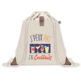 Sac à dos avec pochette J'peux pas Cocktails