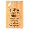 Planche à découper cadeau Noël famille amis papa maman mamie papi, idée cadeau apéro et cuisine, Secret Santa
