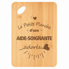 Planche bambou gravée personnalisée femme idée cadeau Fête des Mères apéro 30×20 prénom cuisine plateau fromage anniversaire noel maman mamie