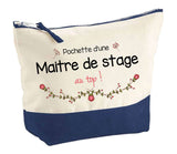 Pochette Trousse Fête des Mères Fêtes des Pères Mamie Papi Famille Idée Cadeau anniversaire Noël Travail Boulot Métier Départ Retraite Collègue Femme Homme