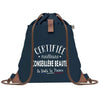 sac a dos femme bleu coton recycle avec pochette cadeau original pour collegue amie prof ou soeur idee cadeau femme noel anniversaire secret santa ou depart a la retraite sac pratique chic et ecoresponsable design breton elegant
