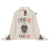 Sac à dos avec pochette J'peux pas Signe Lion