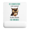 Tapis de souris ergonomique avec repose-poignet, accessoire bureau pour femme et homme, fête des pères, cadeau pas cher, idée cadeau fête des mères, secret santa, départ à la retraite, télétravail et gaming