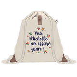 Sac Fête des Mères Mamie Famille Idée Cadeau anniversaire Noël Travail Boulot Métier Départ Retraite Collègue Femme cabas shopping plage