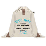 Sac à dos avec pochette Un Sage-Homme Formidable