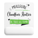 Tapis de souris ergonomique avec repose-poignet, accessoire bureau pour femme et homme, fête des pères, cadeau pas cher, idée cadeau fête des mères, secret santa, départ à la retraite, télétravail et gaming