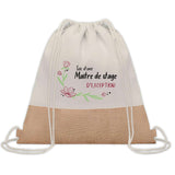 Sac Fête des Mères Mamie Maman Cadeau anniversaire Noël Travail Métier Départ Retraite Collègue Femme cabas shopping plage