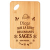 Planche à découper cadeau Noël famille amis papa maman mamie papi, idée cadeau apéro et cuisine, Secret Santa