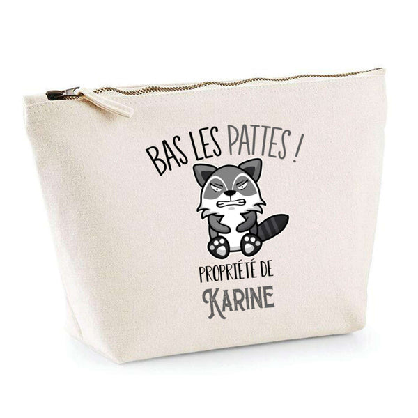 Trousse pochette de rangement maquillage Fête des Mères Mamie Famille Idée Cadeau anniversaire Noël Travail Boulot Métier Départ Retraite Collègue Femme
