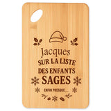 Planche à découper cadeau Noël famille amis papa maman mamie papi, idée cadeau apéro et cuisine, Secret Santa