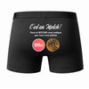 Caleçon Bitcoin C'est Un Match - Dos - Humour Boxer Coton Motif Métier Idée Cadeau Anniversaire Noël Homme