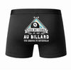 Caleçon Une légende Te Forma Billard - Dos - Humour Boxer Coton Motif Métier Idée Cadeau Anniversaire Noël Homme