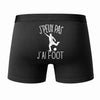 Caleçon J'peux Pas J'Ai Foot - Humour Boxer Coton Idée Cadeau