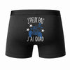 Caleçon J'peux Pas J'Ai Quad - Humour Boxer Coton Idée Cadeau