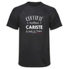 Maillot de Sport Homme Cariste - T-Shirt Respirant Polyester Manches Courtes - Cadeau Sportif Anniversaire Noël Fête des Pères