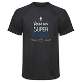 Maillot de Sport Homme pour Retraite Super - T-Shirt Respirant Polyester Manches Courtes - Cadeau Sportif Anniversaire Noël Fête des Pères