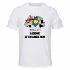 Maillot de Sport Homme Super Agent D Entretien - T-Shirt Respirant Polyester Manches Courtes - Cadeau Sportif Anniversaire Noël Fête des Pères