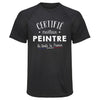 Maillot de Sport Homme Peintre - T-Shirt Respirant Polyester Manches Courtes - Cadeau Sportif Anniversaire Noël Fête des Pères