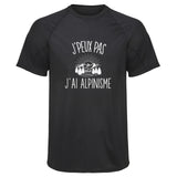 Maillot de Sport Homme Alpinisme Copie Jpeux Pas - T-Shirt Respirant Polyester Manches Courtes - Cadeau Sportif Anniversaire Noël Fête des Pères