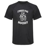 Maillot de Sport Homme Jpeux Pas Hockey Copie Jpeux Pas - T-Shirt Respirant Polyester Manches Courtes - Cadeau Sportif Anniversaire Noël Fête des Pères