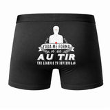 Caleçon Une légende Te Forma tir - Dos - Humour Boxer Coton Motif Métier Idée Cadeau Anniversaire Noël Homme