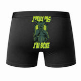 Caleçon J'peux Pas J'Ai Boxe - Humour Boxer Coton Idée Cadeau