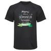 Maillot de Sport Homme pour Merci Depanneur Inoubliable - T-Shirt Respirant Polyester Manches Courtes - Cadeau Sportif Anniversaire Noël Fête des Pères