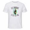 Maillot de Sport Homme Panda C'est La Vie - T-Shirt Respirant Polyester Manches Courtes - Cadeau Sportif Anniversaire Noël Fête des Pères