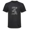 Maillot de Sport Homme BMX Copie Jpeux Pas - T-Shirt Respirant Polyester Manches Courtes - Cadeau Sportif Anniversaire Noël Fête des Pères