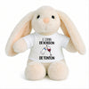 Peluche Lapin Bébé Doudou Le Copain de Boisson de Tonton Vin Cadeau Naissance Garçon Nouveau-Né Baby Shower