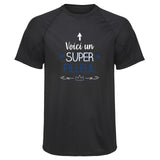 Maillot de Sport Homme pour Filleul Super - T-Shirt Respirant Polyester Manches Courtes - Cadeau Sportif Anniversaire Noël Fête des Pères