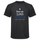 Maillot de Sport Homme Formateur Super - T-Shirt Respirant Polyester Manches Courtes - Cadeau Sportif Anniversaire Noël Fête des Pères