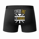 Caleçon J'peux Pas J'Ai Menuiserie - Humour Boxer Coton Idée Cadeau