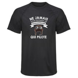 Maillot de Sport Homme Pilote Copie Quarantenaire Homme - T-Shirt Respirant Polyester Manches Courtes - Cadeau Sportif Anniversaire Noël Fête des Pères