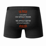 Caleçon Un Ayoub Aussi génial - Dos - Humour Boxer Coton Motif Métier Idée Cadeau Anniversaire Noël Homme