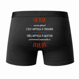 Caleçon Un Ilan Aussi génial - Dos - Humour Boxer Coton Motif Métier Idée Cadeau Anniversaire Noël Homme