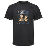 Maillot de Sport Homme Escape Game Copie Jpeux Pas - T-Shirt Respirant Polyester Manches Courtes - Cadeau Sportif Anniversaire Noël Fête des Pères