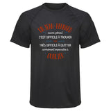 Maillot de Sport Homme pour Un Jean-Bernard Aussi Genial - T-Shirt Respirant Polyester Manches Courtes - Cadeau Sportif Anniversaire Noël Fête des Pères